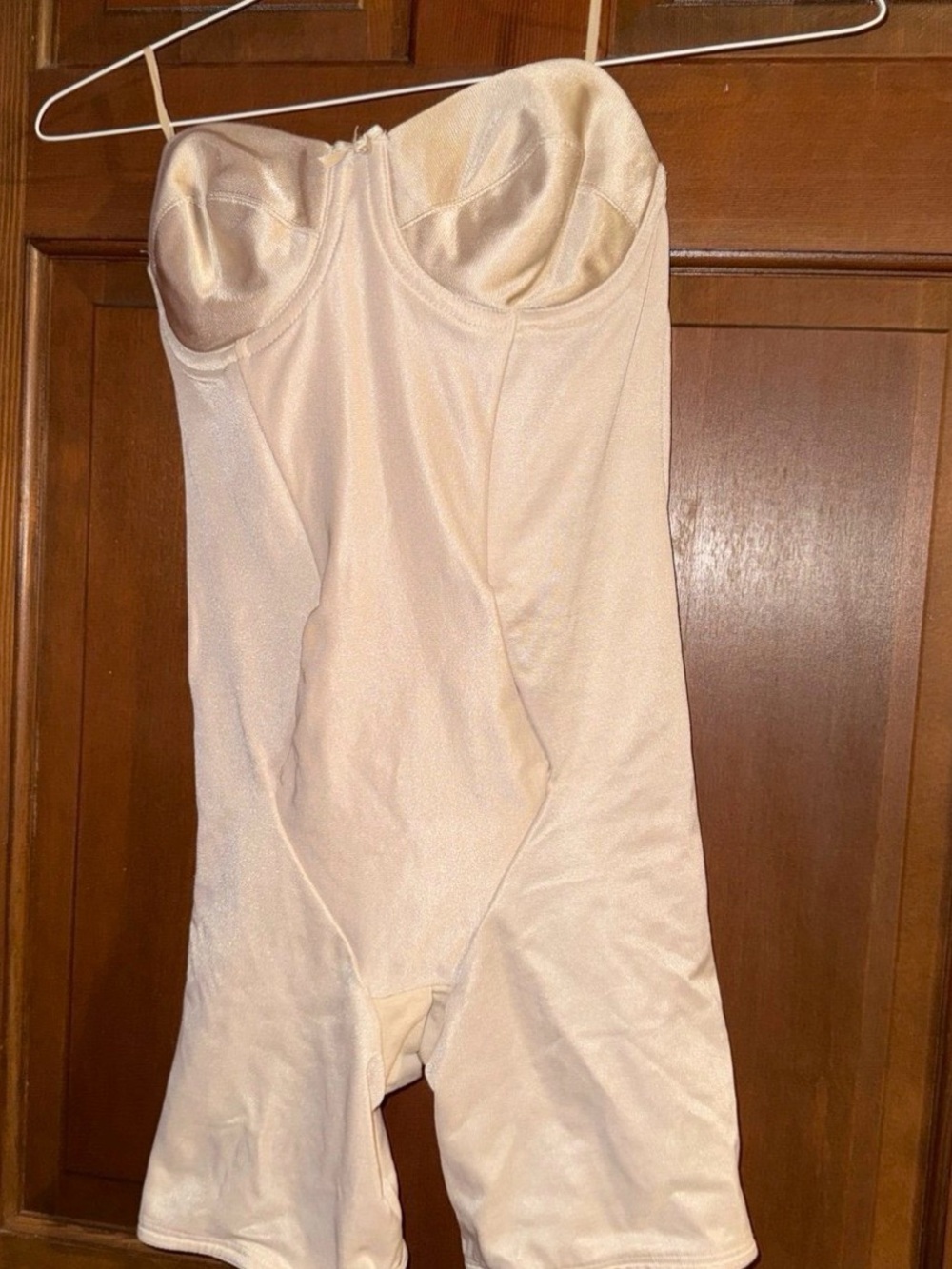 Miraclesuit nude strapless shapewear size 36B